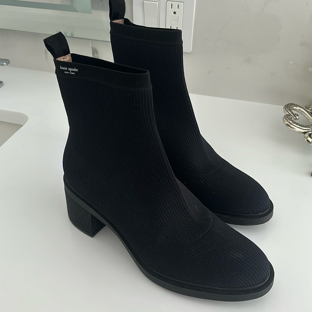 Size 10 Kate Spade New York Women's Tall Order Pull-On Dress Booties